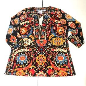 NWT Gretchen Scott tunic shirt women’s large